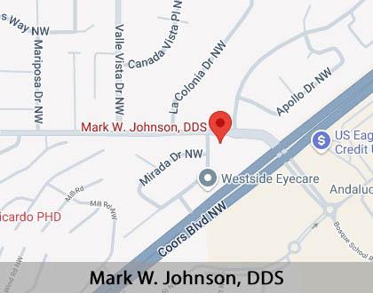 Map image for Wisdom Teeth Extraction in Albuquerque, NM